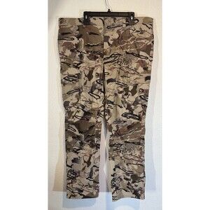 Under Armour Camo Multicolor Hunting/Tactical Pants Loose Mens Size 44x32